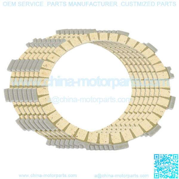 Clutch Friction Plates for Kawasaki KLT200 1981 1982 1983 (Fits: Kawasaki)