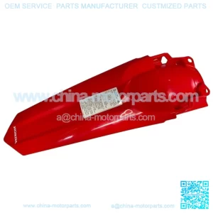 HONDA OEM REAR FENDER RED 2017-2022 CRF450R CRF450RX 80010-MKE-A00ZA