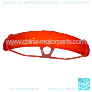 HONDA 1EA OEM CT110 MONZA RED FRONT FENDER 1982 TO 1986 (CAN FIT CT90K6-77-79)