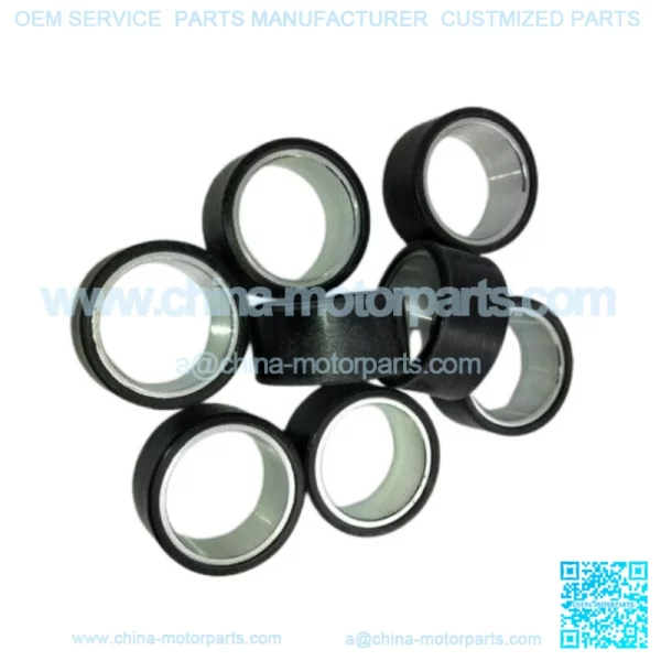 Clutch Roller Weights 18g 8-Pack Fit Yamaha Grizzly 550 09-14, Grizzly 600 98-01
