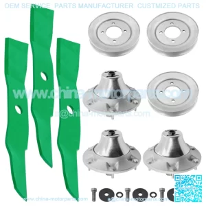 48" Deck Spindle Blade Kit For John Deere Z510 Z710 Z7810 Z820 Z910 Z915 Z920