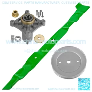 30" Deck Spindle & Blade Kit For Husqvarna RZ3016 For Poulan Pro 301ZX