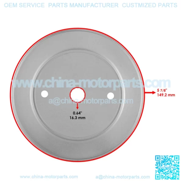 30" Deck Spindle & Blade Kit For Husqvarna RZ3016 For Poulan Pro 301ZX - Image 4