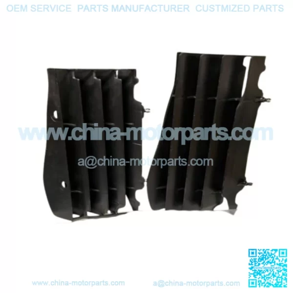 Honda OEM 19033-MEN-A20 GRILL PAIR RADIATOR Dirt Bike CRF450R Black 2008 New
