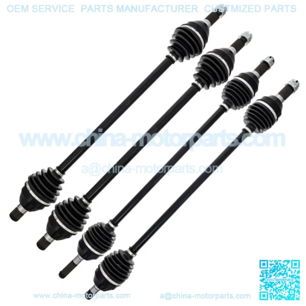 CV Axle Kit For Can-Am Maverick X3 R Turbo 705401830 705502362 Front Rear