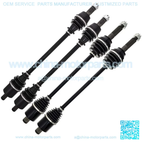 CV Axle Kit for Polaris Ranger XP 1000 Crew 1332637 1333589 Front Rear