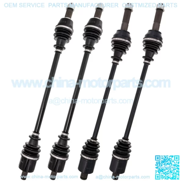 Front & Rear Shaft CV Axle for Polaris RZR & RZR 4 900 1332825 1332826 4PK