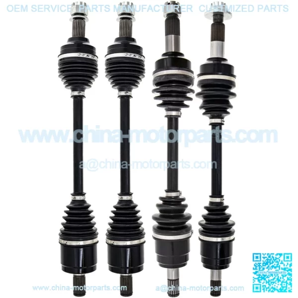 Front Rear CV Axle Kit For Honda Rancher 420 42250-HR6-A62 44220-HR3-A21