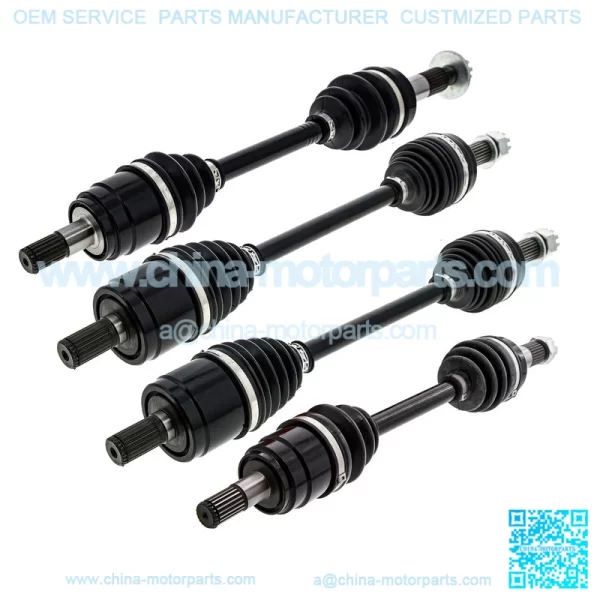 Front Rear CV Axle Kit For Honda Rancher 420 42250-HR6-A62 44220-HR3-A21 - Image 2