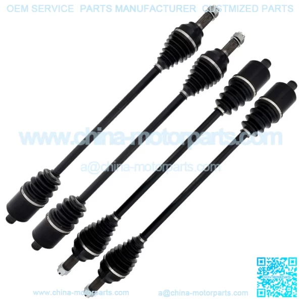 Front Rear CV Axle Kit for Polaris RZR XP Turbo S Velocity 1334315 2207752