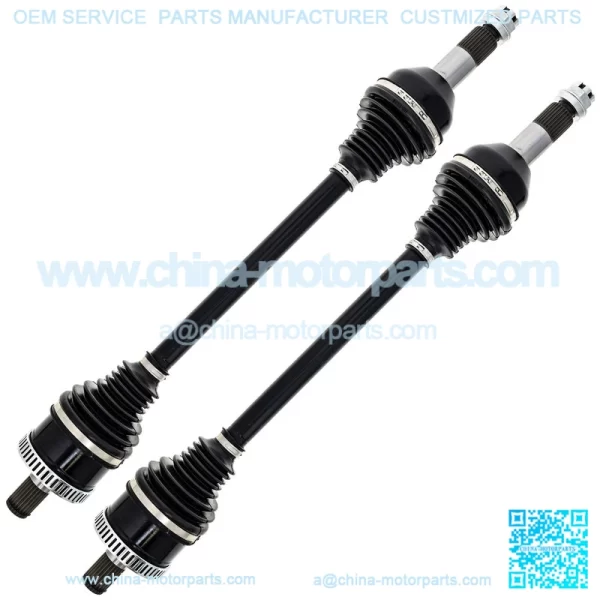 Rear CV Axle Half Drive Shaft for Can-Am Maverick Sport Max 1000R 2 Pack