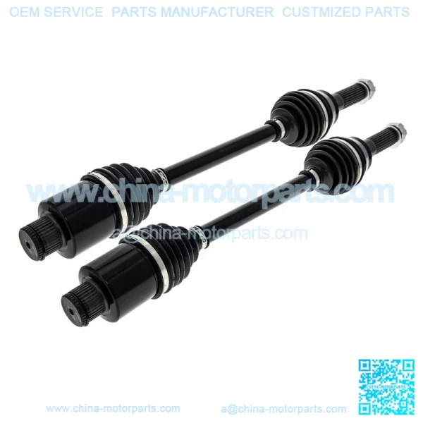 Front Rear CV Axle Kit for Polaris Sportsman 570 6x6 1333752 1333754 - Image 2