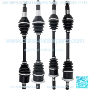 Front Rear CV Axle Drive Shaft Set for Can-Am Outlander 500 700 Max