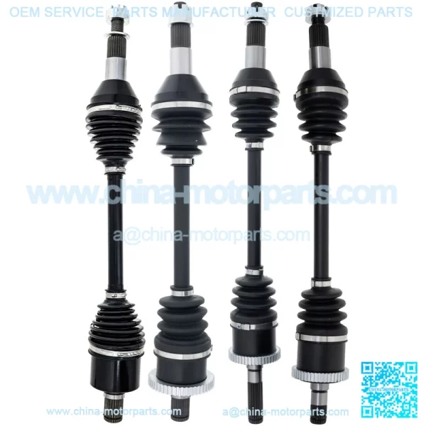 Front Rear CV Axle Drive Shaft Set for Can-Am Outlander 500 700 Max
