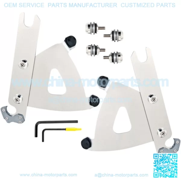 Road Warrior Trigger-Lock Mount Kit Polished MEK2053
