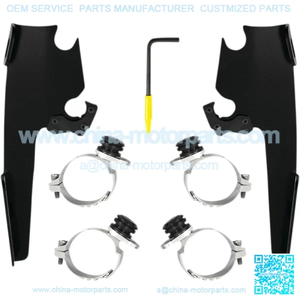 Fats/Slim Windshield Trigger-Lock Complete Mount Kit MEB2054