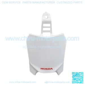 Honda 2013-2021 CRF50F CRF 50 White Front Number Plate 61140-GEL-A80ZA